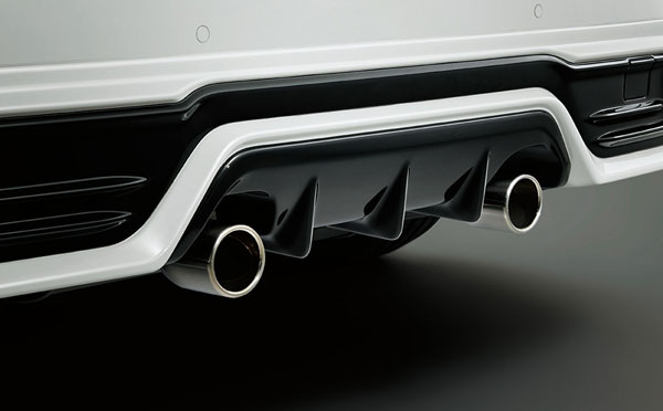 TRD ハイレスポンスマフラーVer.S プリウス ZVW51 ZVW55 18/12〜 リヤバンパースポイラー アグレッシブスタイル(ハイレスポンスマフラーVer.S付車)付車 ※北海道は送料11000円(税別) 沖縄・離島は要確認 ※個人宅配送×(営業所止め○ 送料+1000円) 法人宛○