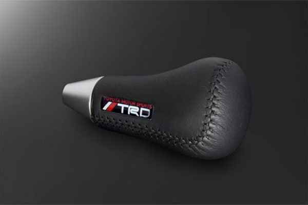 TRD シフトノブ(左右非対称) 本革 ブラック エスティマハイブリッド AHR20W 16/06〜