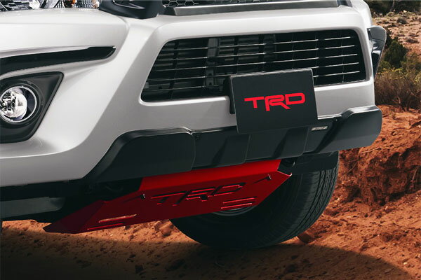 TRD フロントバンパーカバー ハイラックス GUN125 17/09〜20/08 除くフロントバンパープロテクター(純正用品)付車