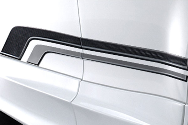TRD サイドガーニッシュ エスクァイア ZRR80G ZRR85G ZWR80G 19/01〜20/04 除くドアエッジプロテクター付車