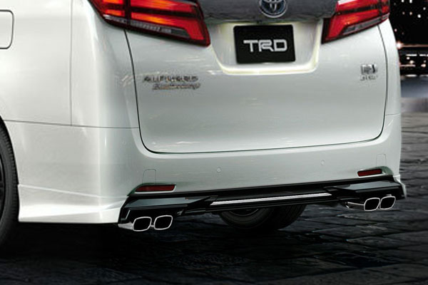 TRD ���Х�ѡ����ݥ��顼(�ޥե顼���å���) ̤���� ����ե����� AGH30W AGH35W GGH30W GGH35W AYH30W 18/10��19...