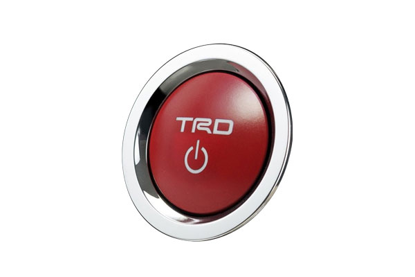 TRD プッシュスタートスイッチ ガソリン車用 カローラツーリング NRE210W ZRE212W 19/9〜22/9