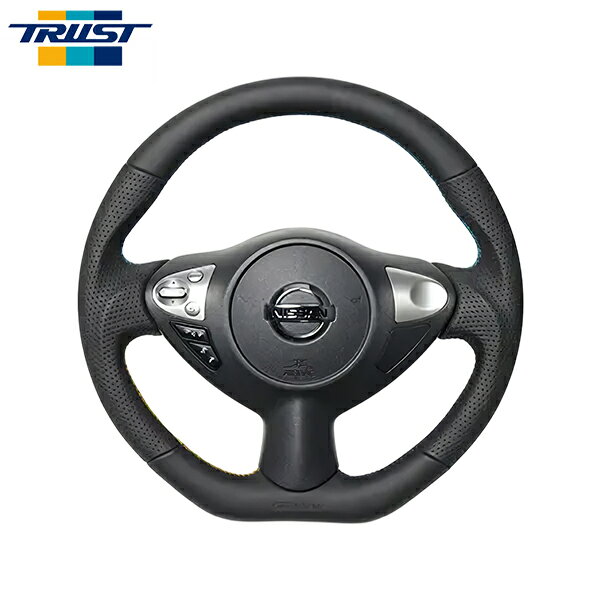TRUST トラスト GReddy レザーステアリング 3色ステッチ フェアレディZ Z34 2008年12月〜