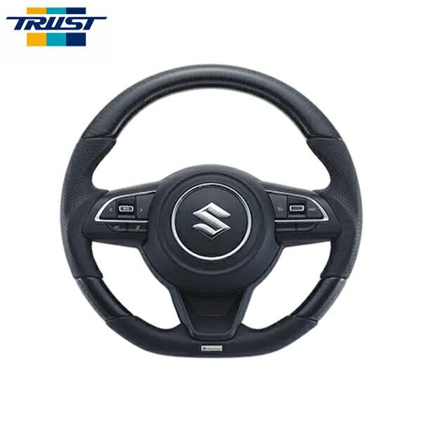TRUST トラスト GReddy ステアリング ブラックカーボン レッドステッチ スイフトスポーツ ZC33S 2017年09月〜