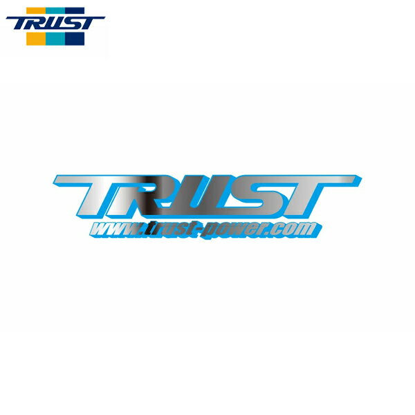 TRUST トラスト GReddy 2025 ミラーステッカー TRUSTロゴ W180 ブルー