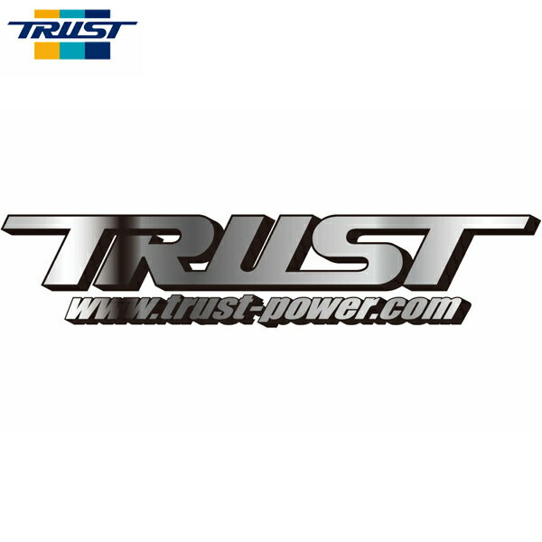 TRUST トラスト GReddy 2025 ミラーステッカー TRUSTロゴ W240 ブラック