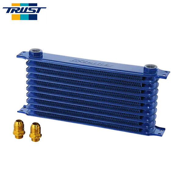 TRUST トラスト GReddy オイルクーラーコア 10段 AN8 L299×H142.6×W50