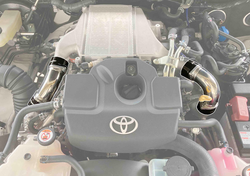 TRUST トラスト GReddy アルミインテークパイプセット ハイラックス 3DF-GUN125 20...
