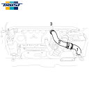 TRUST トラスト GReddy アルミインテークパイプセット コルト ターボ Z27A 2004年11月~ 4G15