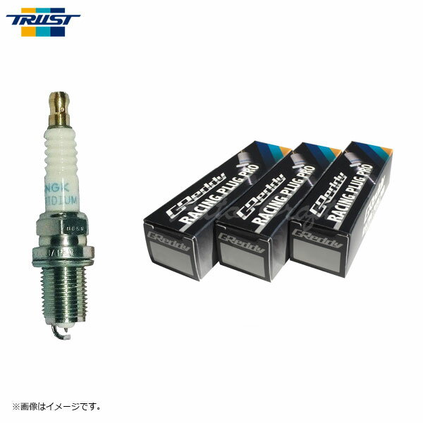 TRUST トラスト GReddy レーシングプラグ・プロ・プラチナ 1台分セット P08 8番 ストーリア M100S/110S 00/5〜04/6 EJ-VE(DOHC) 1000cc