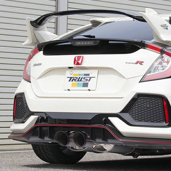 TRUST トラスト GReddy パワーエクストリームR マフラー シビック タイプR DBA・6BA-FK8 2017年09月〜 K20C FF ※TYPE-R専用 沖縄・離島は要確認