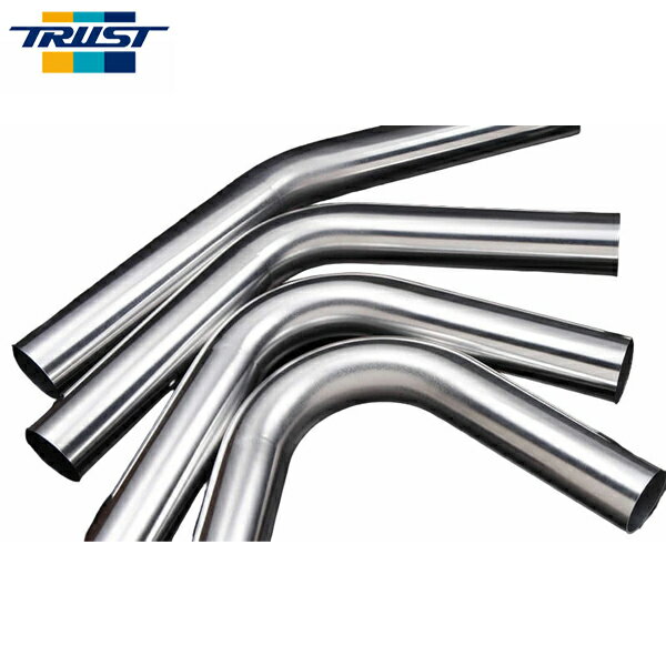 TRUST トラスト 汎用 アルミパイプ 70φ 110R 90゜ バレル仕様