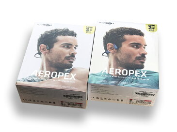 AfterShokz Aeropex ルナグレー 骨伝導ワイヤレスヘッドホン (アフターショックス エアロペクス)