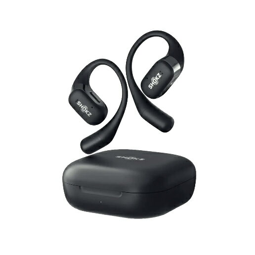 SHOKZ OpenFit オープンフィット (ブラック) 新・完全ワイヤレスイヤホン オープンイヤータイプ Bluetooth5.2 長時間バッテリー 周囲の音も聞こえるから安全、快適 ショックスのサムネイル