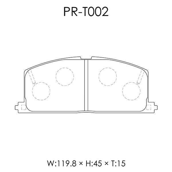 Weds ウェッズ ブレーキパッド レブスペック プライム フロント用 カローラスパシオ AE115N H9.7〜H13.5 7A-FE