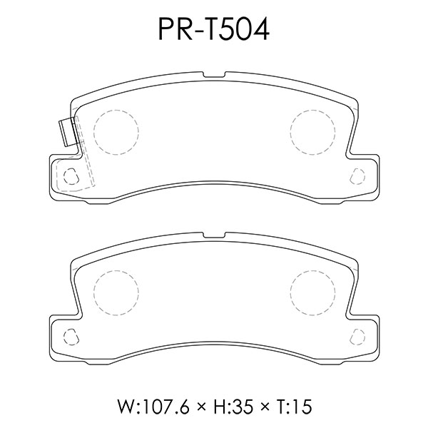 Weds ウェッズ ブレーキパッド レブスペック プライム リア用 カリーナ AT210 H8.8〜H10.8 4A-GE