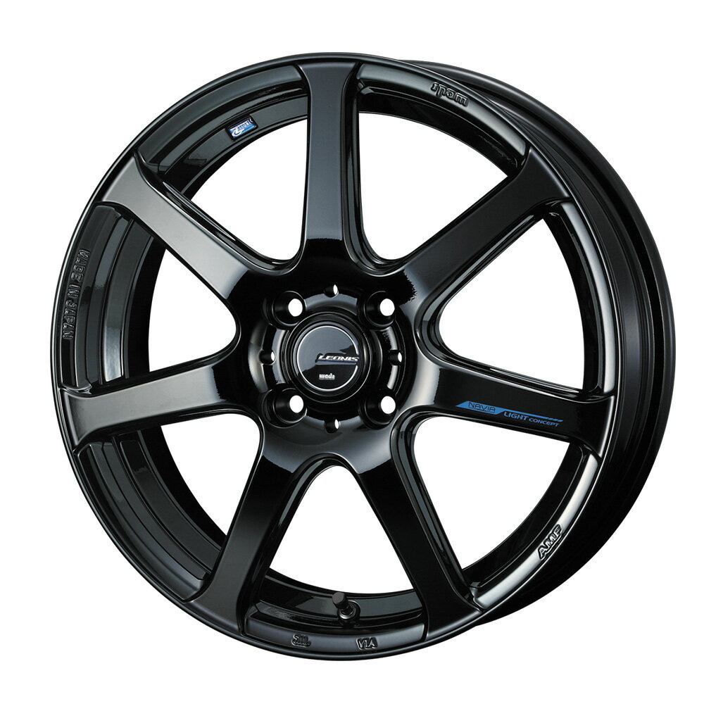 ウェッズ LEONIS レオニス NAVIA07 ナヴィア07 (PBK) アルミホイール1本 16×6.0J 4H PCD100 +45