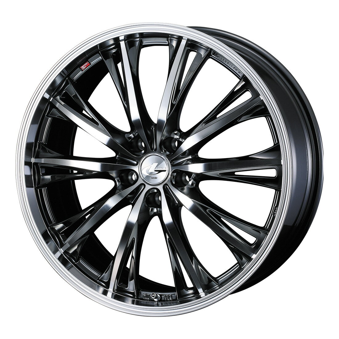 ウェッズ LEONIS レオニス RT (BMCMC) アルミホイール1本 16×6.5J 5H PCD114.3 +52