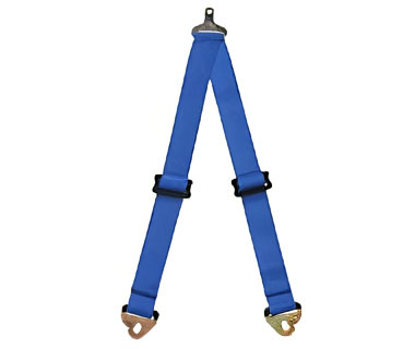 WILLANS ウィランズ クラッチストラップ Vタイプ 2インチ ブルー