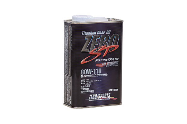 ZERO/SPORTS ゼロスポーツ ZERO SP チタニウムギアオイル 1L缶 80W-110