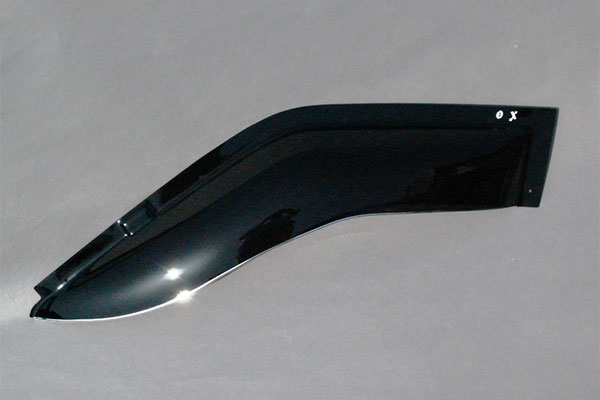 Aero Parts - OXバイザー オックスバイザー ブラッキーテン フロント用 左右セット セレナ KAJC23 KBC23 KBCC23 KBNC23 KVC23 KVNC23