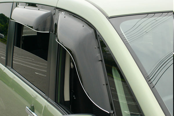 OXバイザー オックスバイザー ブラッキーテン 前後セット 1台分 セレナ C26 FC26 FNC26 FNPC26 FPC26 HC26 HFC26 NC26