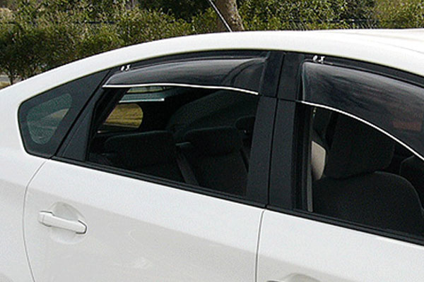 OXバイザー オックスバイザー ブラッキーテン リア用 左右セット プリウス ZVW30