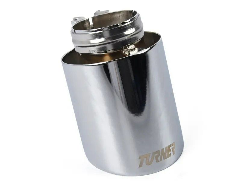 ユニバーサル マフラーチップ クロームフィニッシュ【Turner Motorsport】