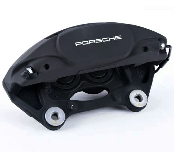 【ポルシェ純正】ポルシェ マカン フロント ブレーキキャリパー ブラック 左 95B615123F