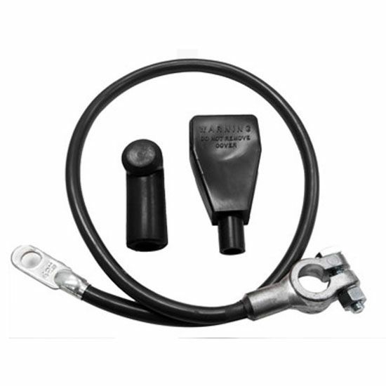 ポルシェ各車種用 バッテリーケーブル 24インチ(ブラック/SAE)【Rennline】