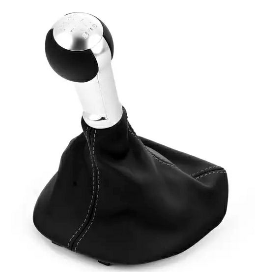 【ポルシェ純正】997(911) レザー シフトノブ ブーツ付 ブラック 99742407550FOT