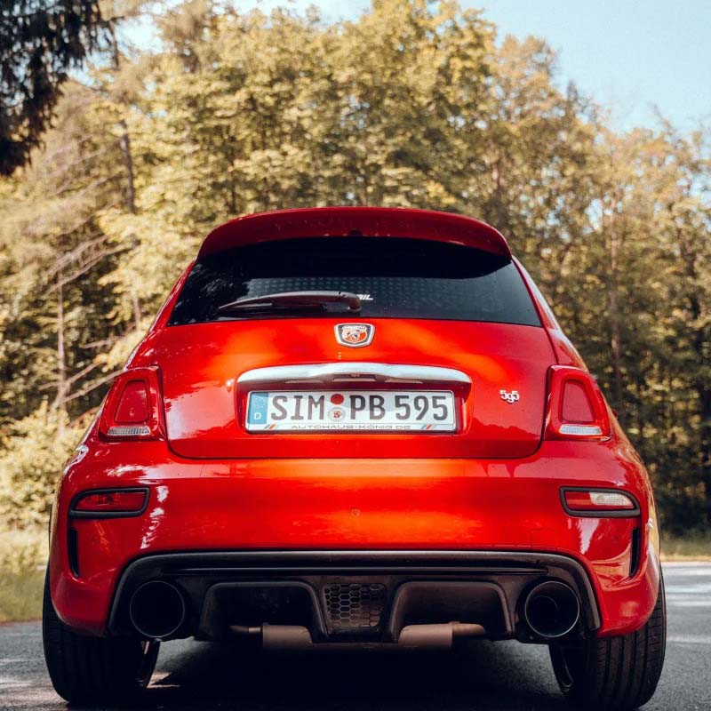 アバルト 500 ECE認証 可変バルブマフラー(テールパイプ無し)【GRAIL】