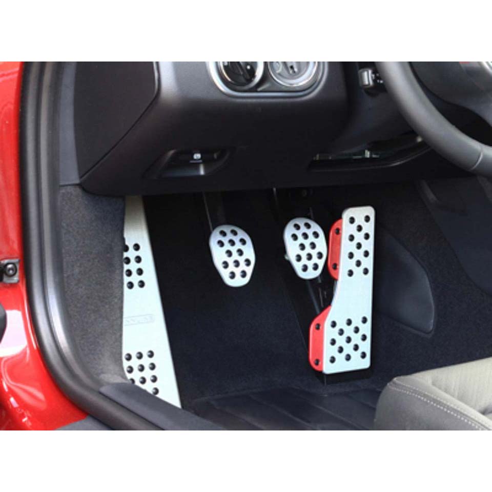 ポルシェ 991/981/718 4ピース・ペダルセット(ラバーグリップ)【Rennline】