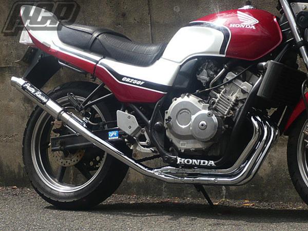 プリティー製 JADE 250 極 タイプ2 4-2-1 マフラー メッキ