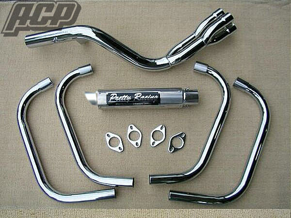 プリティー製 CB400SF用 NC31 流 タイプ3 4-2-1 マフラー