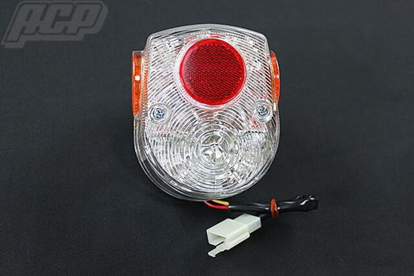 4Lモンキー 初期ダックス LEDテールランプ(クリアー)
