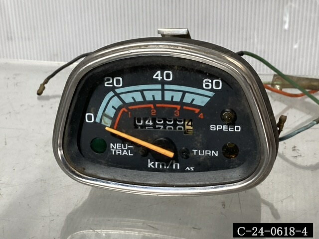 HONDA HONDA CD50ベンリィー スピードメーター 純正 BENLY CD ホンダ (C-24-0618-4) ホンダ