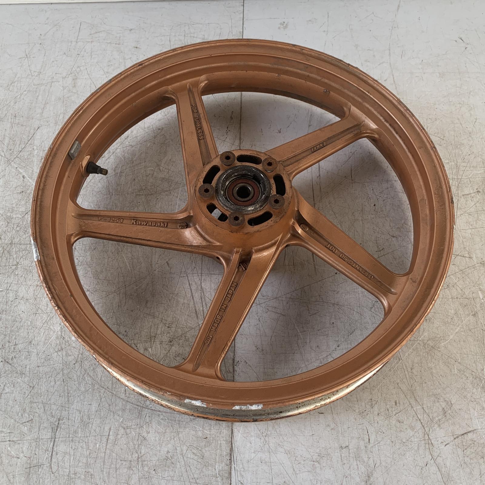 KAWASAKI カワサキ ゼファー400 フロントホイール ZR400C【中古】