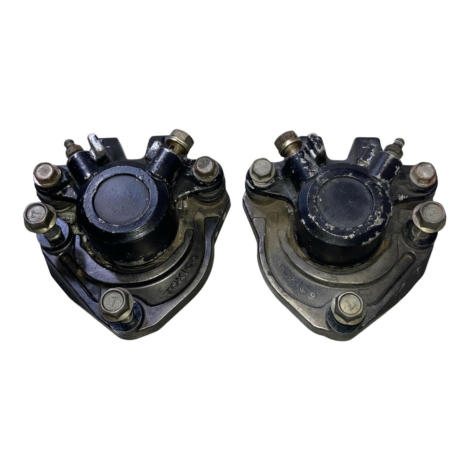 KAWASAKI Z750 FX 3型 KZ750E フロント ブレーキキャリパー TOKICO 当時物 (C-24-1120-18-42) カワサキ