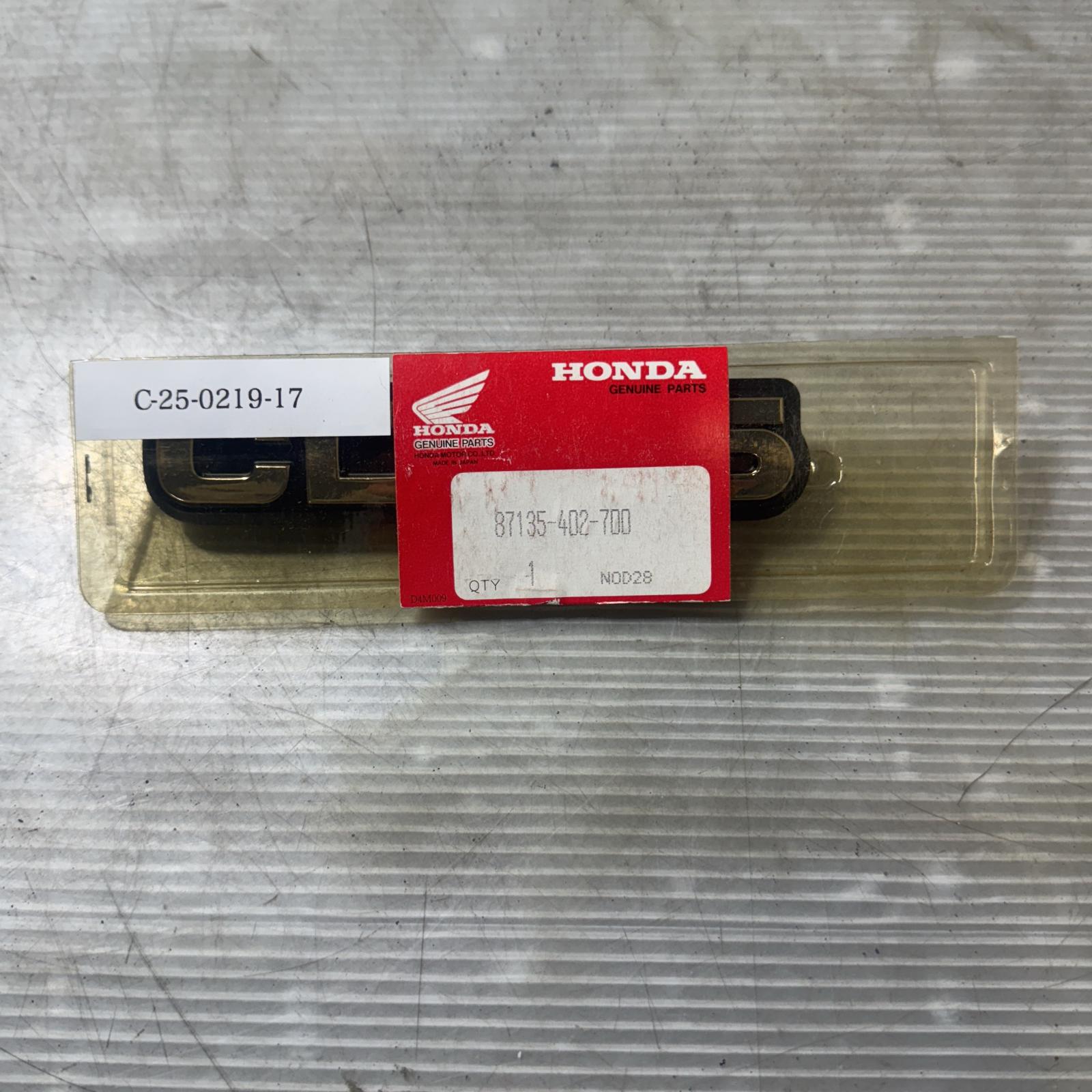 HONDA CD125T サイドカバーエンブレム 左 ホンダ