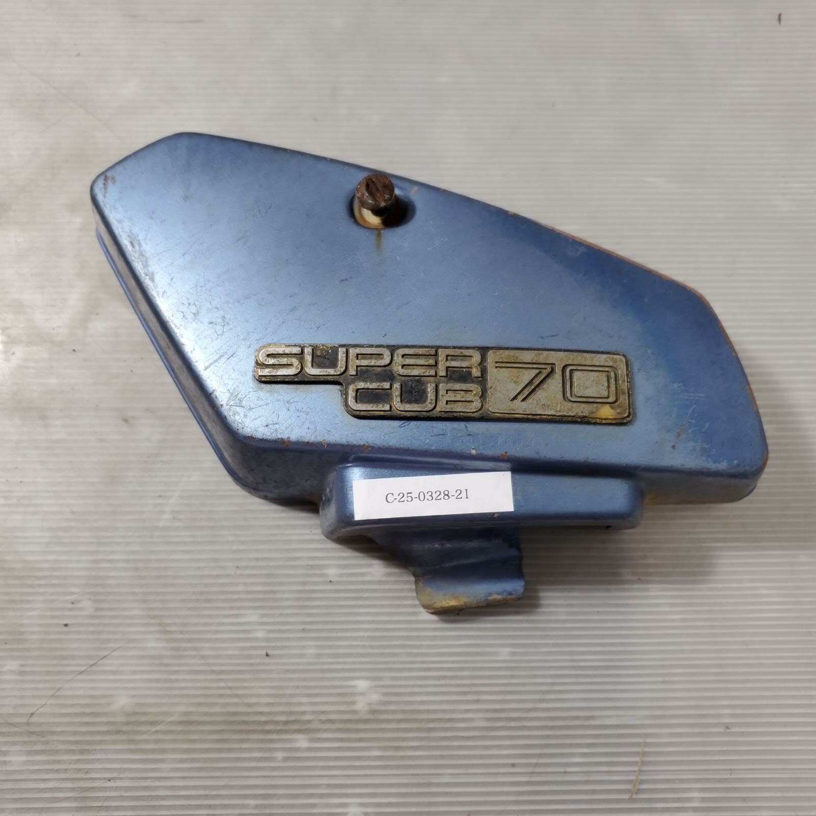HONDA スーパーカブ70 カスタム サイドカバー 右 Custom ホンダ