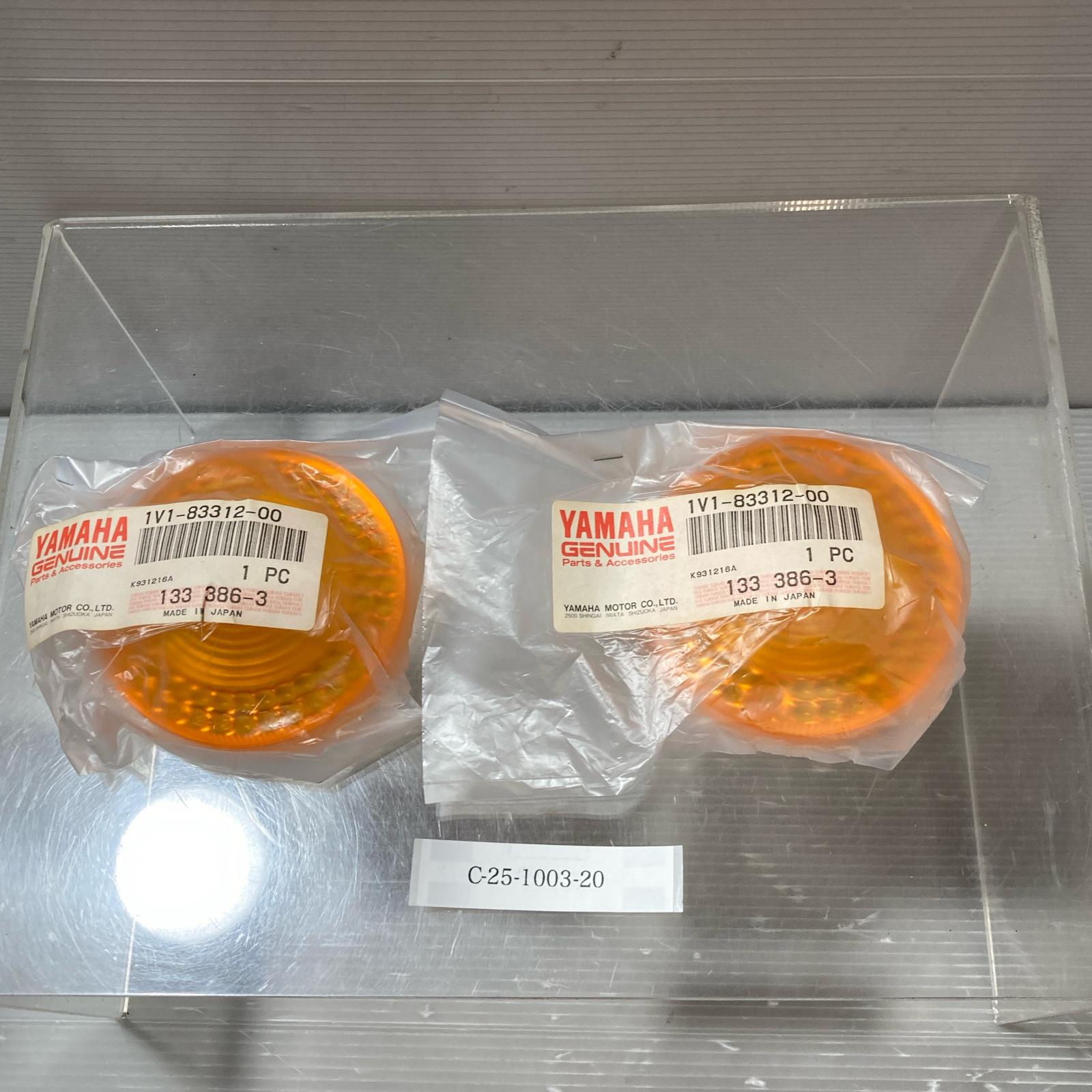 YAMAHA 郵政メイト90 4GL ウィンカーレンズセット　MEAT ヤマハ