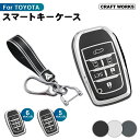 【エントリーでポイント10倍!!】専用設計 TOYOTA スマートキーケース キーカバー トヨタ 新型ノア 90系 新型ヴォクシー 90系 新型アルファード 3...