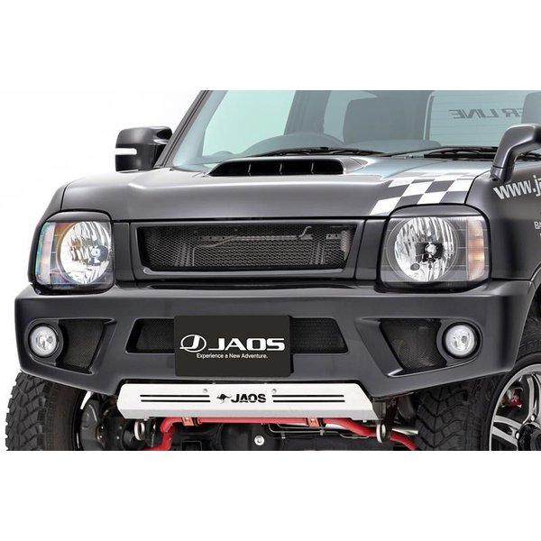 JAOS フロントグリル ジムニー JB23系 4型以降 02.01-18.02用 B060512 ※適合確認
