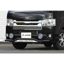 JAOS フロントスキッドバー ブラック/ブラスト 標準3型~ ハイエース 200系 標準ボディ(3型-) 10.07-用 B150203C ※適合確認