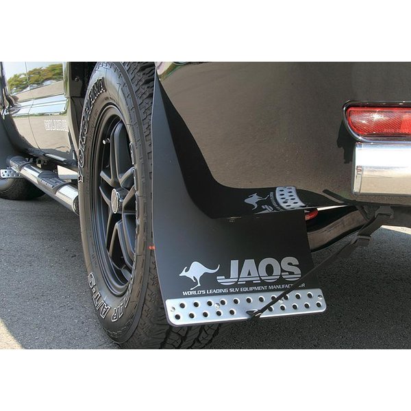JAOS マッドガードIII リヤセット ブラック デリカ D:5 ALL（19.02以降のディーゼル車除く） 07.01-用 B622304R ※適合確認