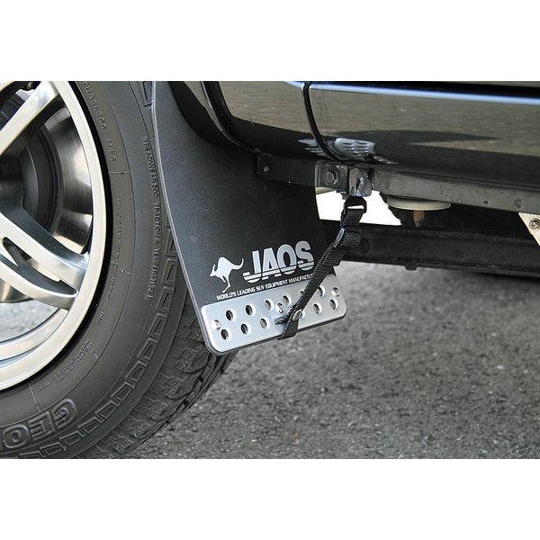 JAOS マッドガードIII フロントセット ブラック ジムニー JB23系 ALL 98.10-18.02用 B622512F ※適合確認