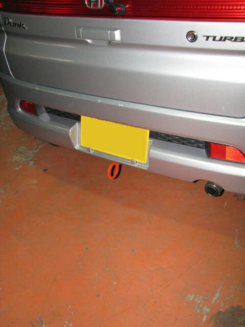 カワイ製作所 牽引フック リア 固定式 ライフ ライフダンク JB1〜4 98/10〜03/09用 日本製