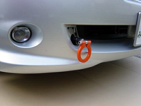 カワイ製作所 牽引フック フロント 可倒式 レガシィ BP・BL 03/05〜09/05用 日本製