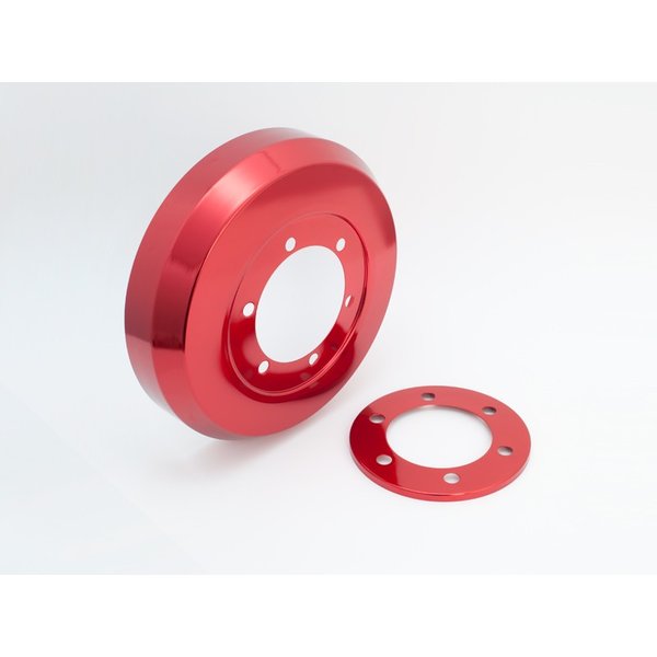 ブレーキカバー ハイエース 200系 TRH 200 KDH200 フロントハブ / リアドラムカバー 4枚セット レッド mars 日本製